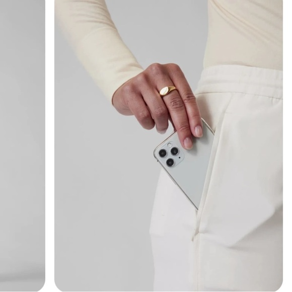 Athleta Endeavor Wide Leg Pants pants, NWT, ivory - Picture 6 of 6